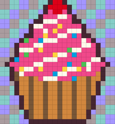 Cupcake com Granulado